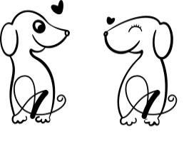 A Pair of Tiny Dogs Font - Featured Image