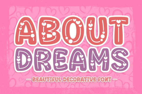 About Dreams Font - Featured Image