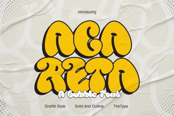 Acareta Font - Featured Image