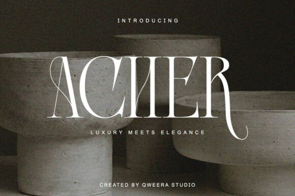 Acher Font - Featured Image