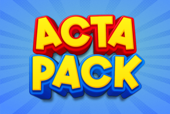 Acta Pack Font - Featured Image