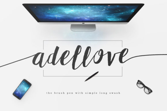 Adellove Font - Featured Image