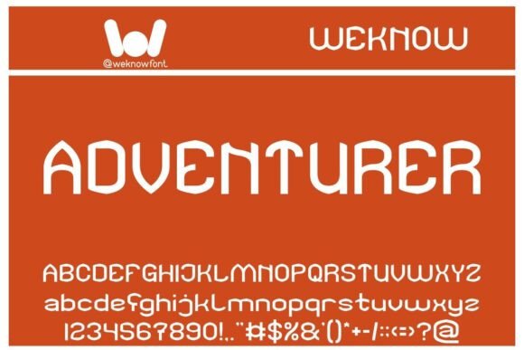 Adventurer Font - Featured Image