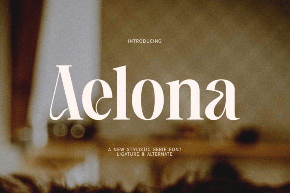 Aelona Font - Featured Image
