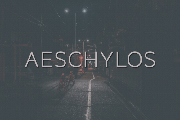 Aeschylos Font - Featured Image