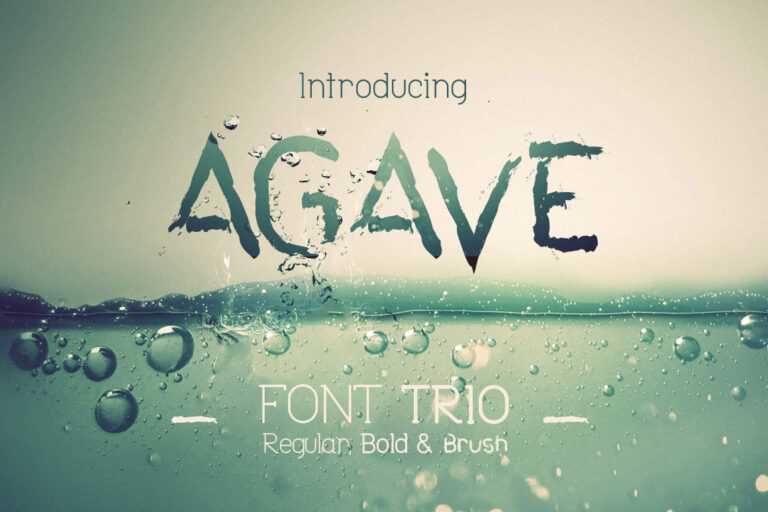 Agave Font Trio Font - Featured Image