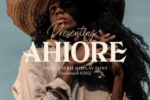Ahiore Font - Featured Image