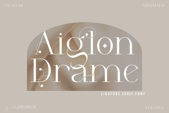 Aiglon Drame Font - Featured Image