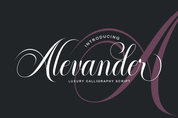 Alevander Font - Featured Image