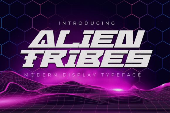 Alien Tribes Font - Featured Image