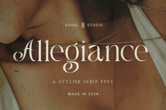 Allegiance Font - Featured Image
