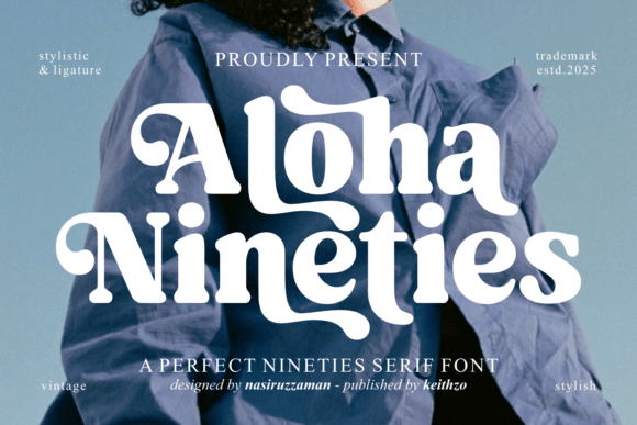 Aloha Nineties Font - Featured Image