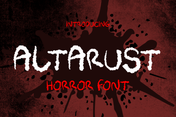 Altarust Font - Featured Image