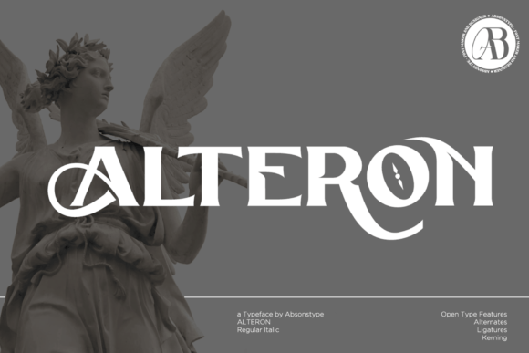 Alteron Font - Featured Image
