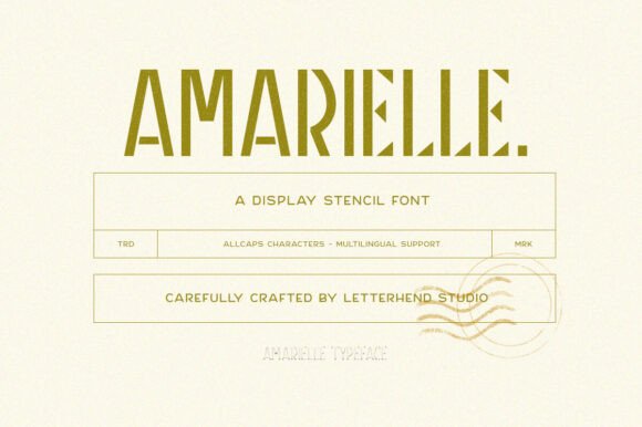 Amarielle Font - Featured Image