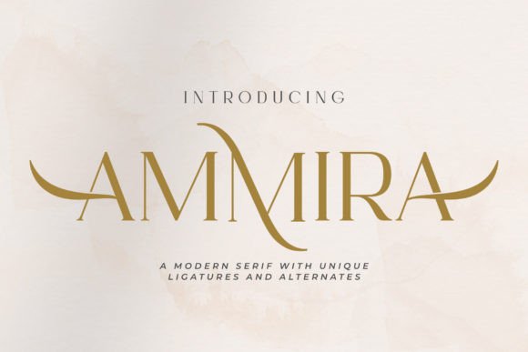 Ammira Font - Featured Image