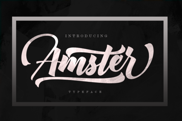 Amster Font - Featured Image