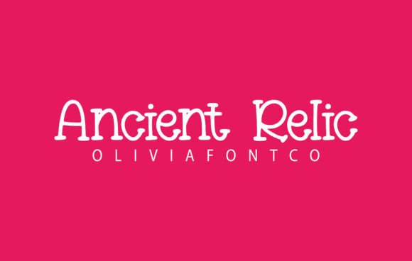 Ancient Relic Font - Featured Image