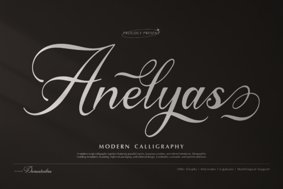 Anelyas Font - Featured Image