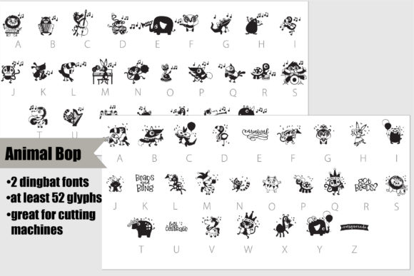 Animal Bop Font - Featured Image