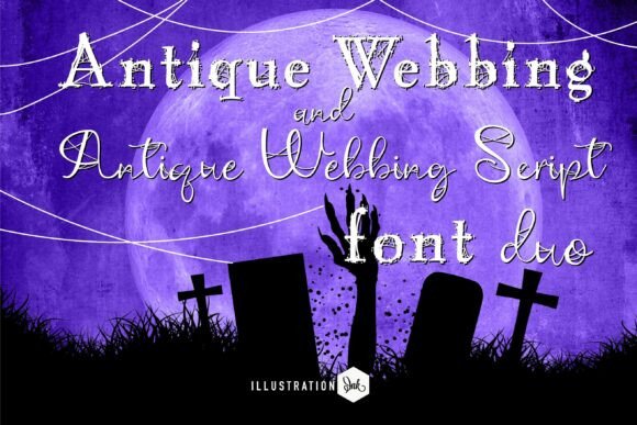 Antique Webbing Duo Font - Featured Image