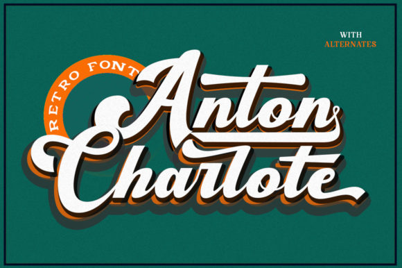 Anton Charlote Font - Featured Image