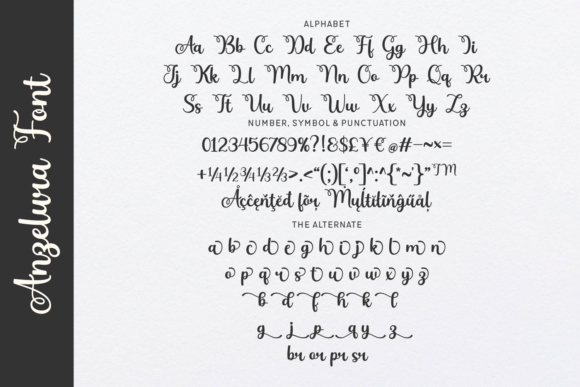 Anzelura Font - Featured Image