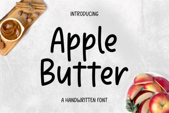 Apple Butter Font - Featured Image