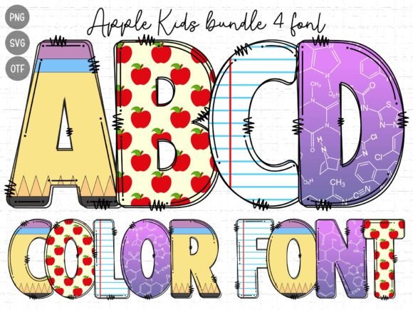 Apple Kids Font - Featured Image
