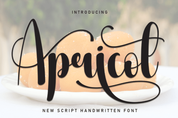 Apricot Font - Featured Image