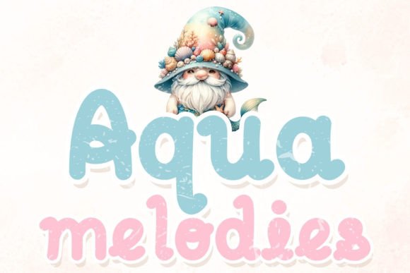 Aqua Melodies Font - Featured Image