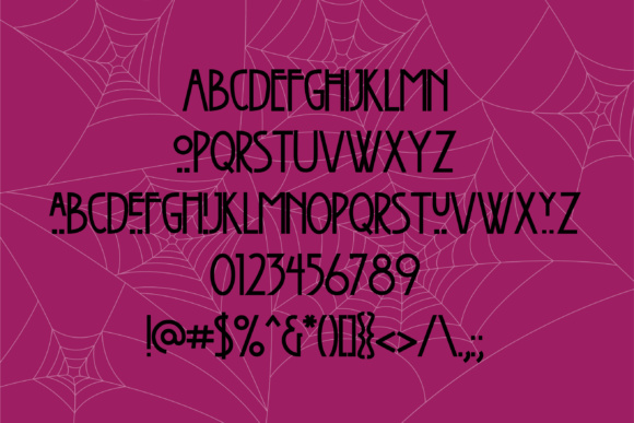 Arachno Horror Font - Featured Image