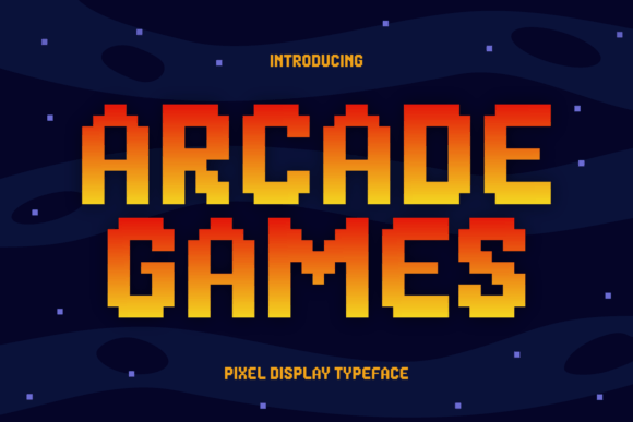 Arcade Games Font - Featured Image