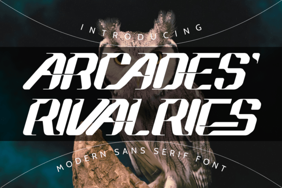 Arcades Rivalries Font - Featured Image