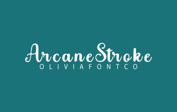Arcanestroke Font - Featured Image