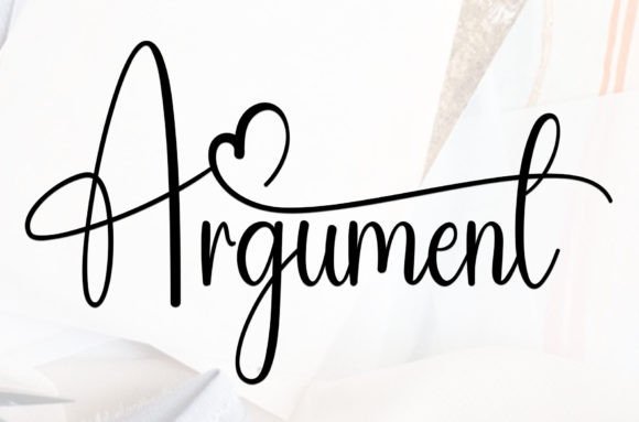 Argument Font - Featured Image