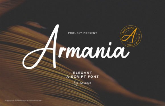 Armania Font - Featured Image