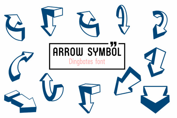 Arrow Symbol Font - Featured Image