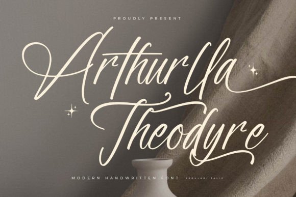 Arthurlla Theodyre Font - Featured Image