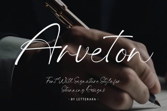 Arveton Font - Featured Image