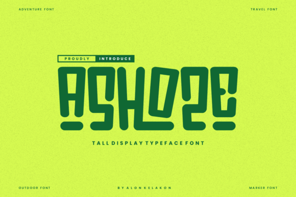 Ashoze Font - Featured Image