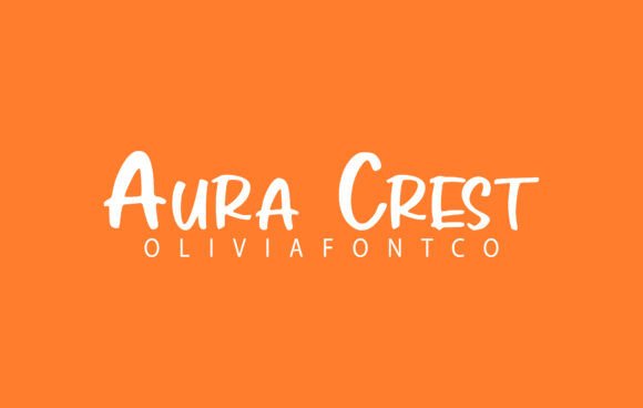 Aura Crest Font - Featured Image