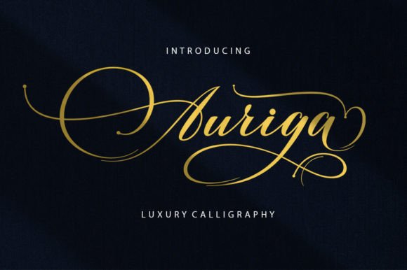Auriga Font - Featured Image