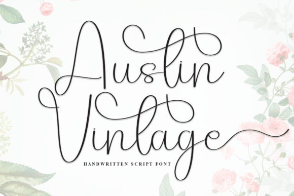 Austin Vintage Font - Featured Image