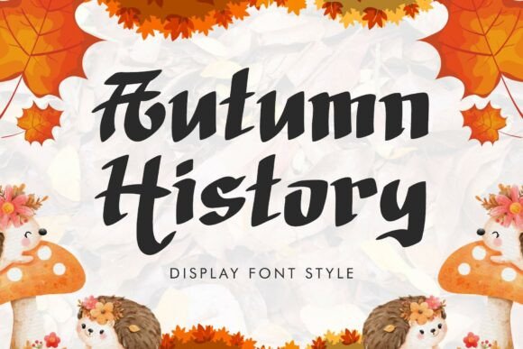 Autumn History Font - Featured Image