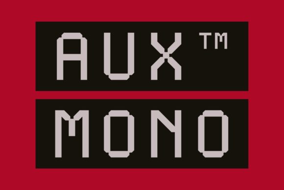 Aux Mono Font - Featured Image