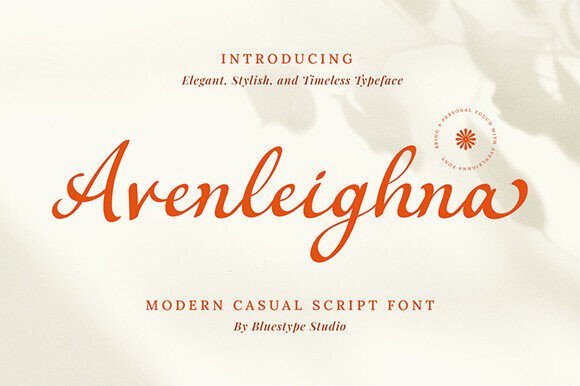 Avenleighna Font - Featured Image