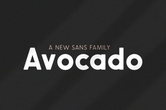 Avocado Family Font - Featured Image
