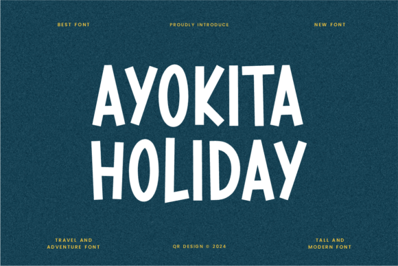 Ayokita Holiday Font - Featured Image
