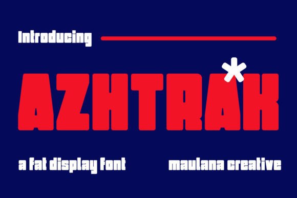 Azhtrak Font - Featured Image